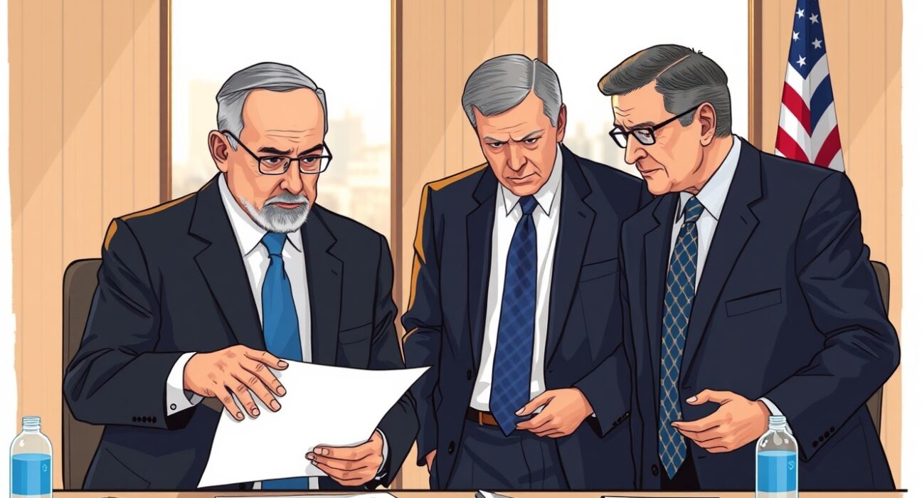 Israel and US officials in diplomatic consultation over the Iran conflict strategy.