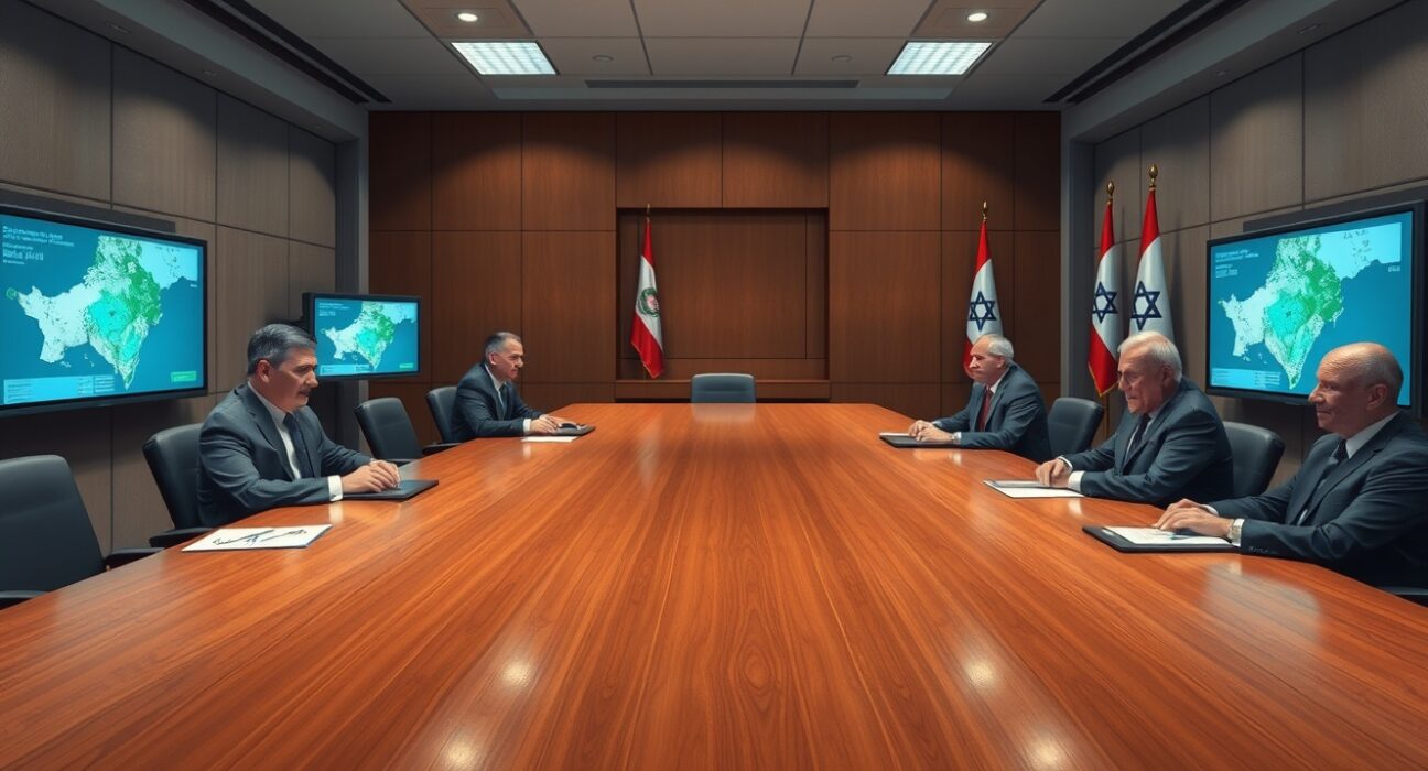 Israeli Security Cabinet meeting to discuss critical ceasefire negotiations with Lebanon amid border tensions.