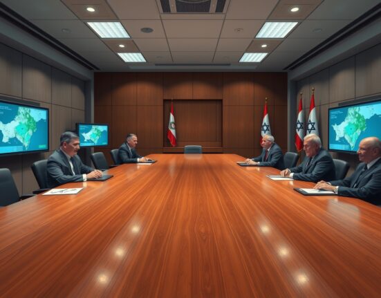 Israeli Security Cabinet meeting to discuss critical ceasefire negotiations with Lebanon amid border tensions.