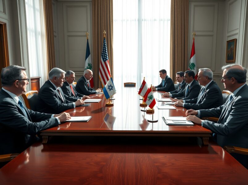 Ιστορική Ανατροπή: Το Ισραήλ και ο Λίβανος Ξεκινούν Κρίσιμες Συνομιλίες στο Υπουργείο Εξωτερικών των ΗΠΑ