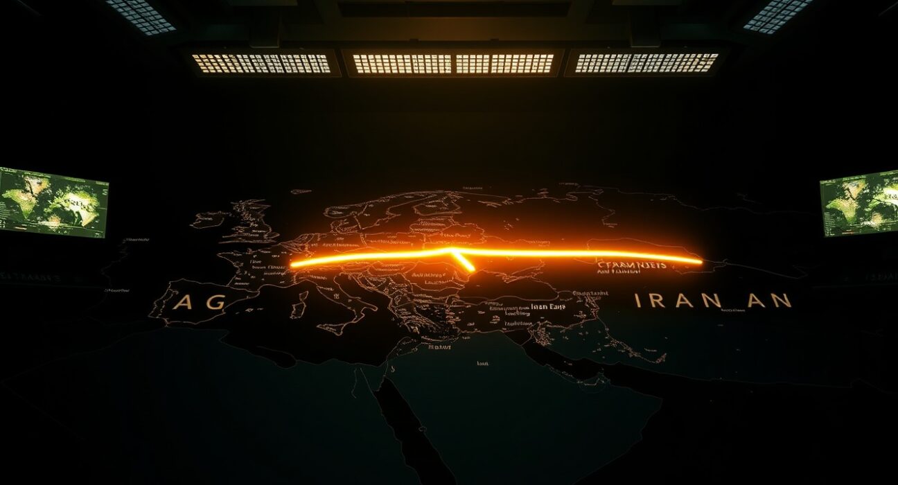Strategic map analysis of Israel strikes on Tehran amid paused energy attacks