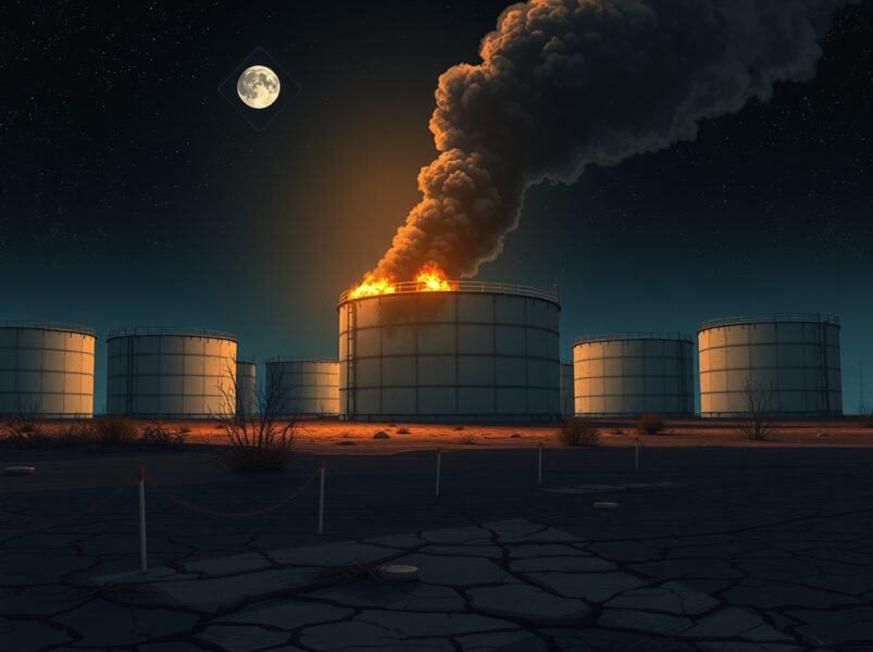 Israeli Strikes on Fuel Depots Spark Devastating ‘Ecocide’ Accusation from Iran