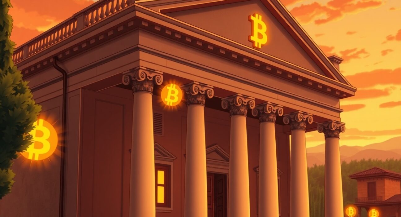 Italy's largest bank Intesa Sanpaolo invests in Bitcoin ETFs for institutional portfolio diversification.