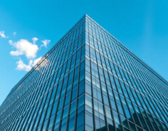 Itaú Unibanco headquarters in São Paulo, Brazil, on a clear day