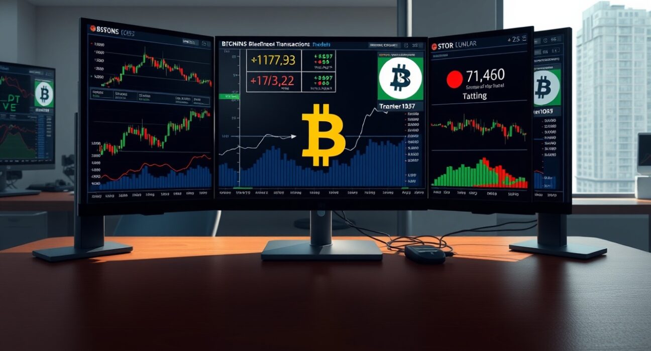 Jane Street Bitcoin deposit analysis showing cryptocurrency transaction monitoring on trading desk