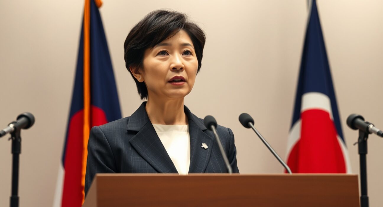 Japanese Economy Minister Sanae Takaichi addresses economic uncertainty from Middle East conflict