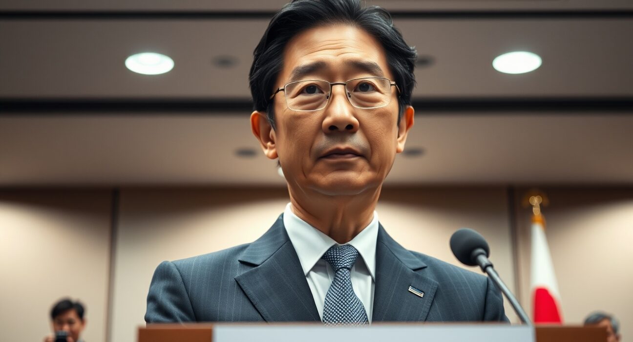 Japan Economy Rebounding Moderately: Finance Minister Katayama delivers a cautious economic outlook at a Tokyo press conference.