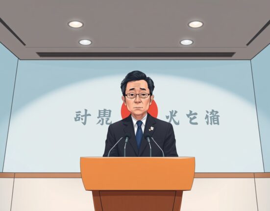 Japan foreign exchange official Mimura at press conference discussing US coordination on yen policy