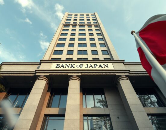 Bank of Japan headquarters in Tokyo, representing Japan's foreign reserves management.