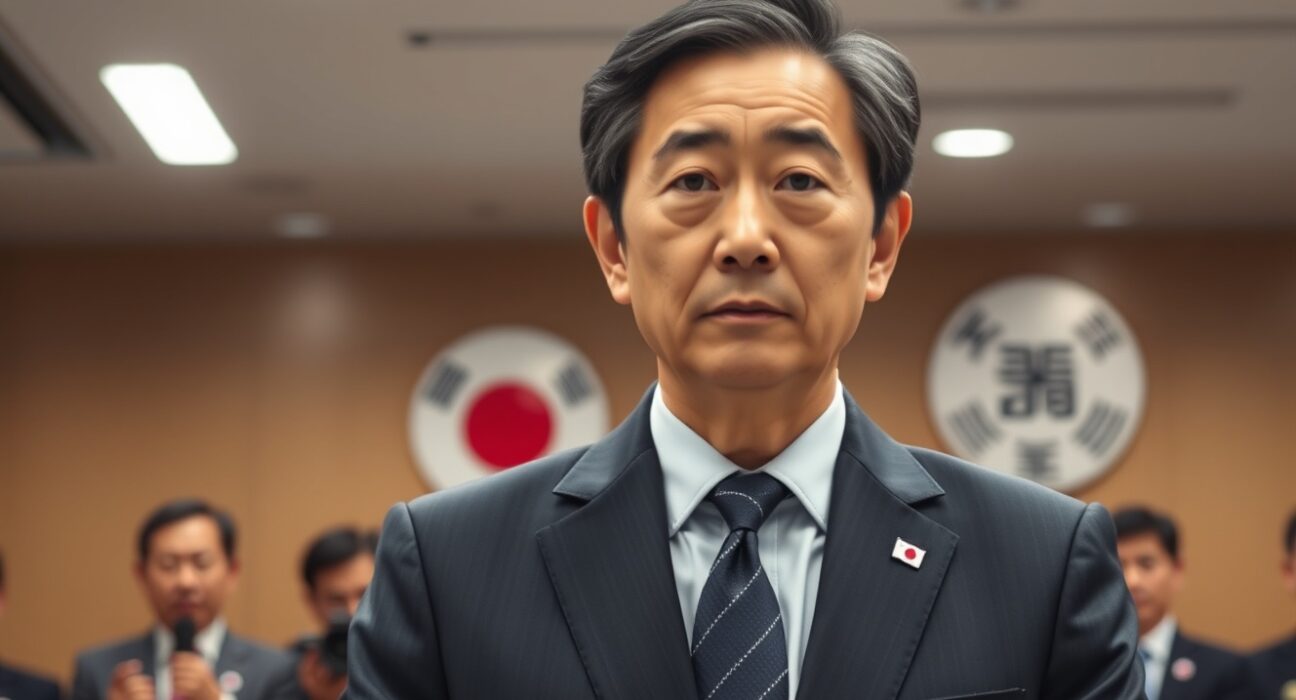 Japanese Finance Minister Shunichi Katayama announces foreign exchange policy measures to stabilize currency markets.