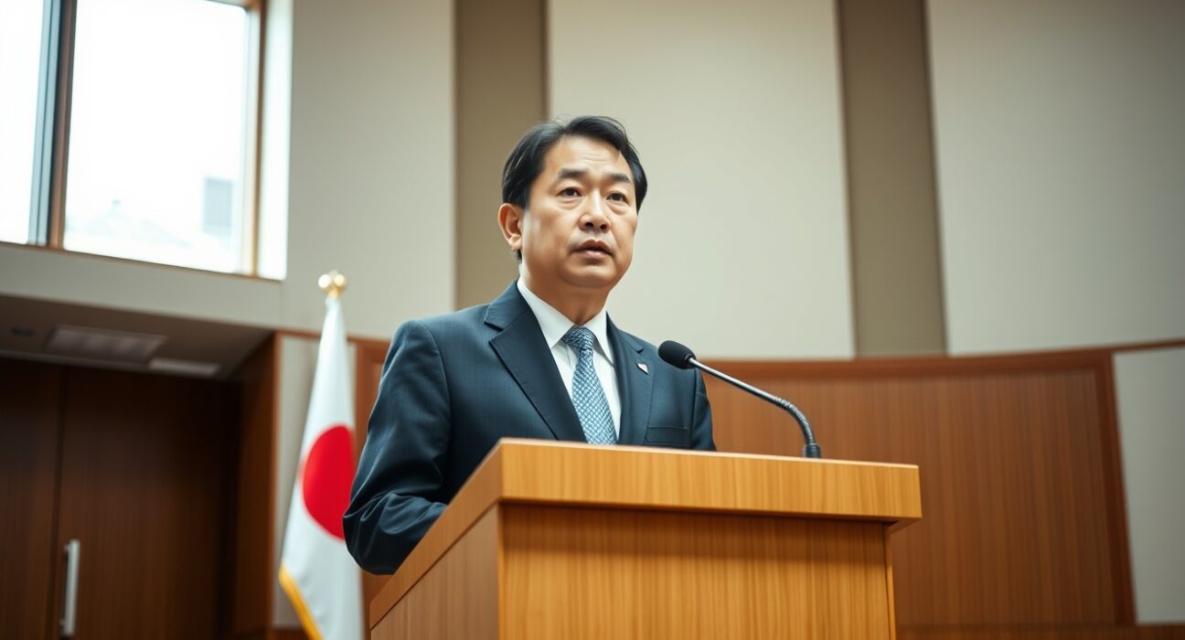 Japanese Finance Minister Katayama announces temporary budget plan to prevent government shutdown