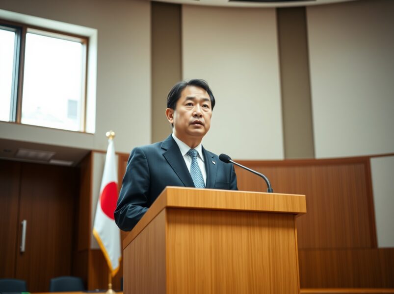 Japan’s Katayama Reveals Critical 11-Day Temporary Budget Plan to Avert Government Shutdown