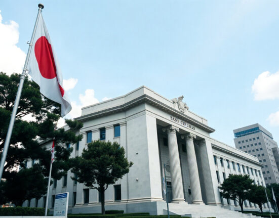 Bank of Japan headquarters in Tokyo, symbolizing monetary policy independence.