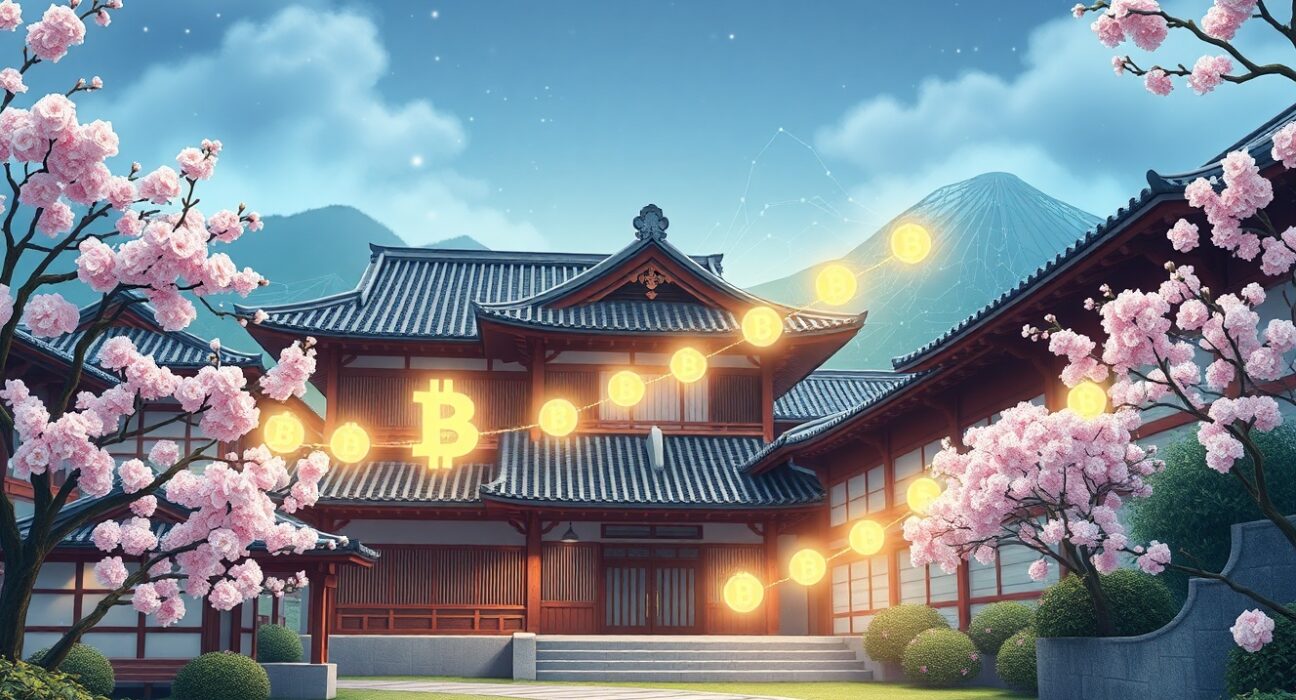 Japanese corporate cryptocurrency adoption strategy with blockchain integration in 2025