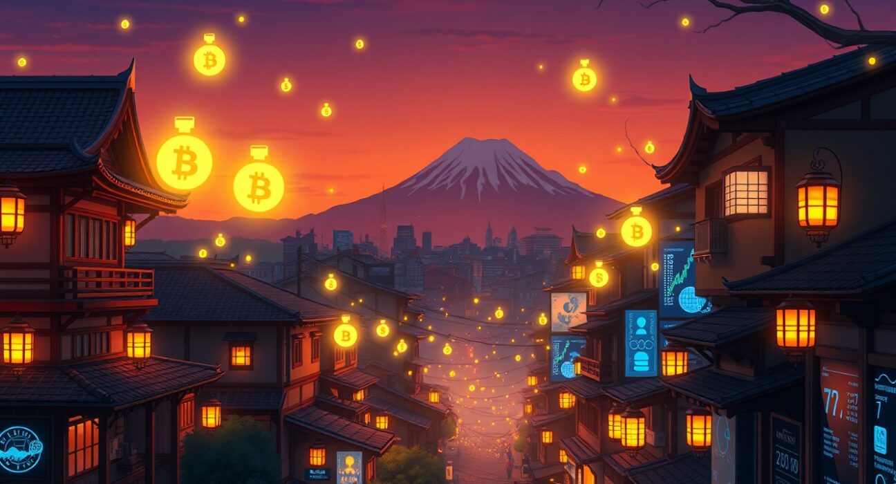 Traditional Japanese financial firms embracing cryptocurrency exchange technology and digital asset innovation