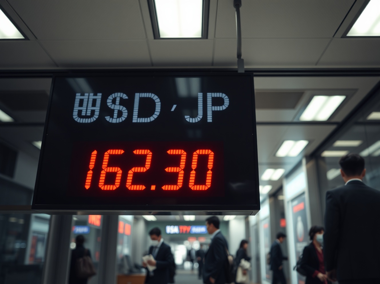 Japanese Yen Slides to 162.30, Approaching 40-Year Low Amid Intervention Speculation