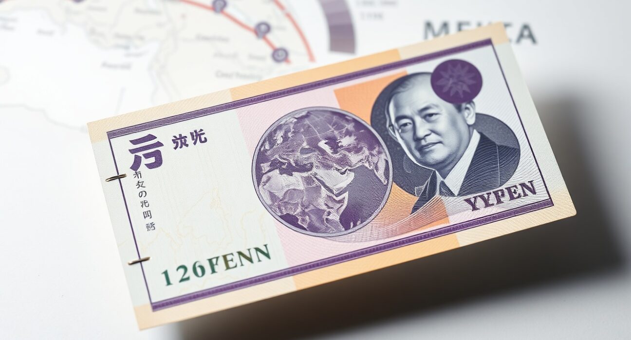 Japanese Yen currency analysis during Middle East conflict showing defensive market positioning