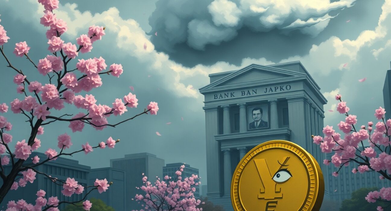 Japanese Yen currency crisis following PM Takaichi's rate hike concerns impacting the Bank of Japan.