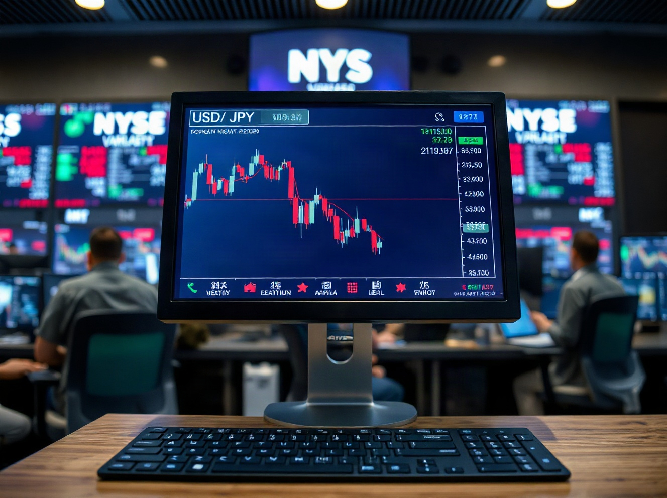 Japanese Yen Slips as Dollar Steadies; US PCE Inflation Data in Focus