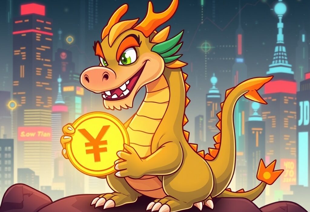 Illustrative image of JD.com's pioneering steps into the digital finance world with its new JD.com stablecoin initiatives.