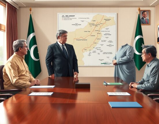 US Vice President JD Vance in ceasefire negotiations with Pakistani officials in Islamabad