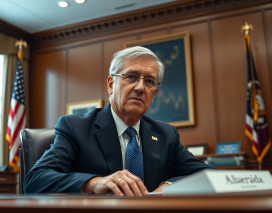 Federal Reserve Chair Jerome Powell during official duties amid DOJ investigation announcement