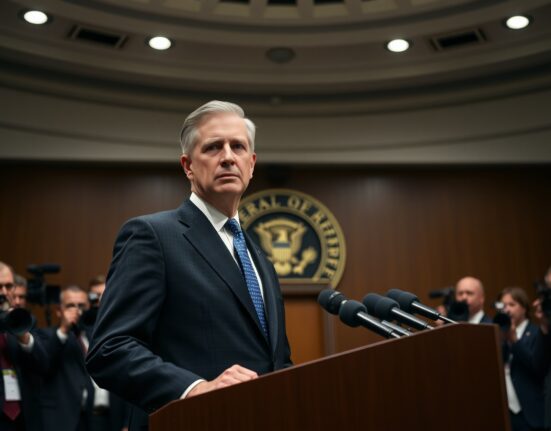 Federal Reserve Chair Jerome Powell discusses the economic outlook after holding interest rates steady at a press conference.