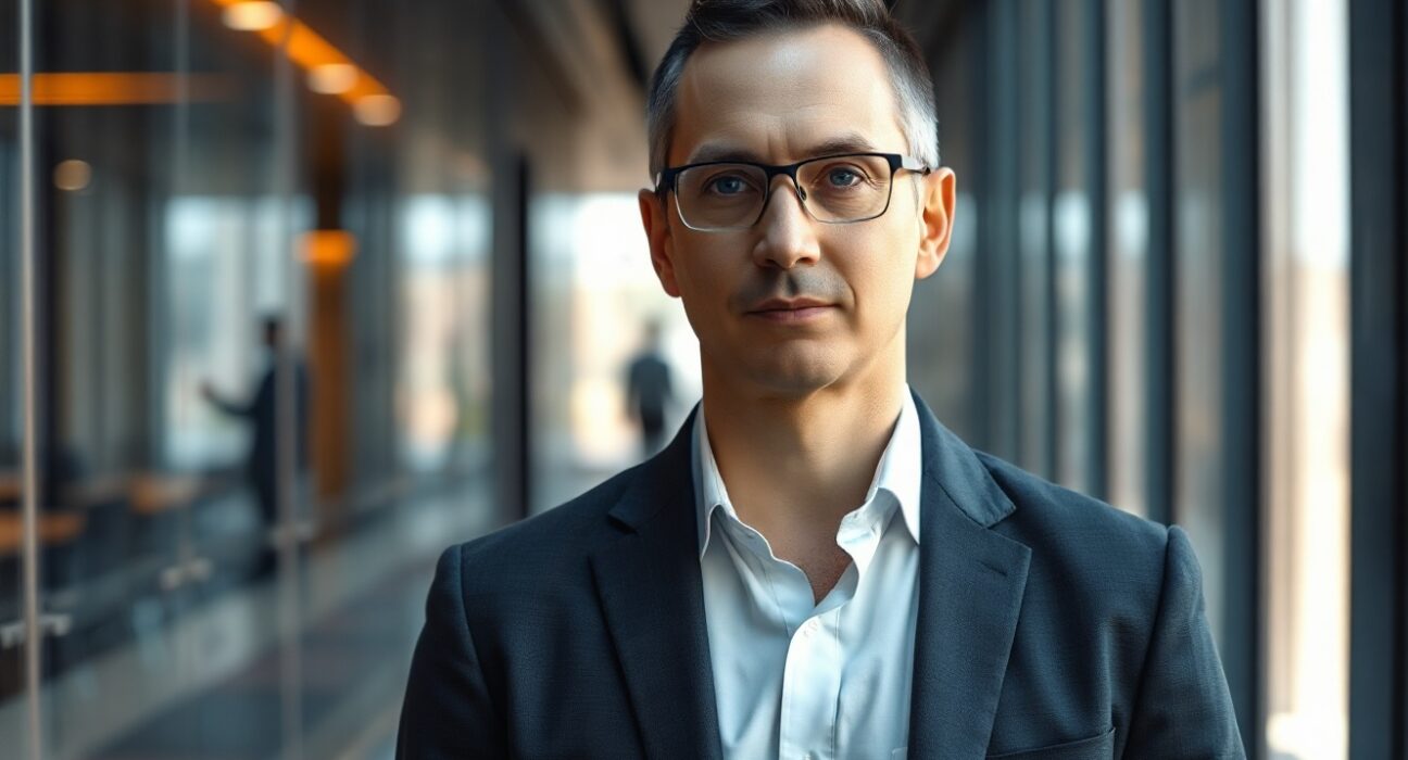 John Jumper, Nobel laureate and former DeepMind researcher, in a professional portrait