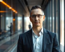 John Jumper, Nobel laureate and former DeepMind researcher, in a professional portrait
