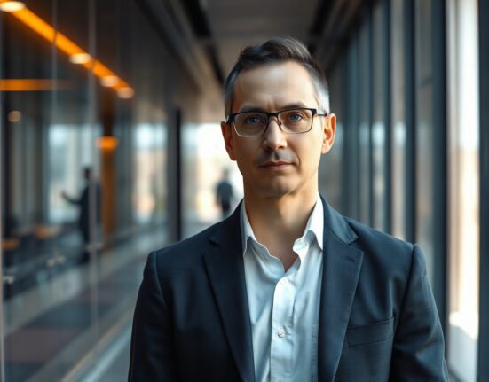 John Jumper, Nobel laureate and former DeepMind researcher, in a professional portrait