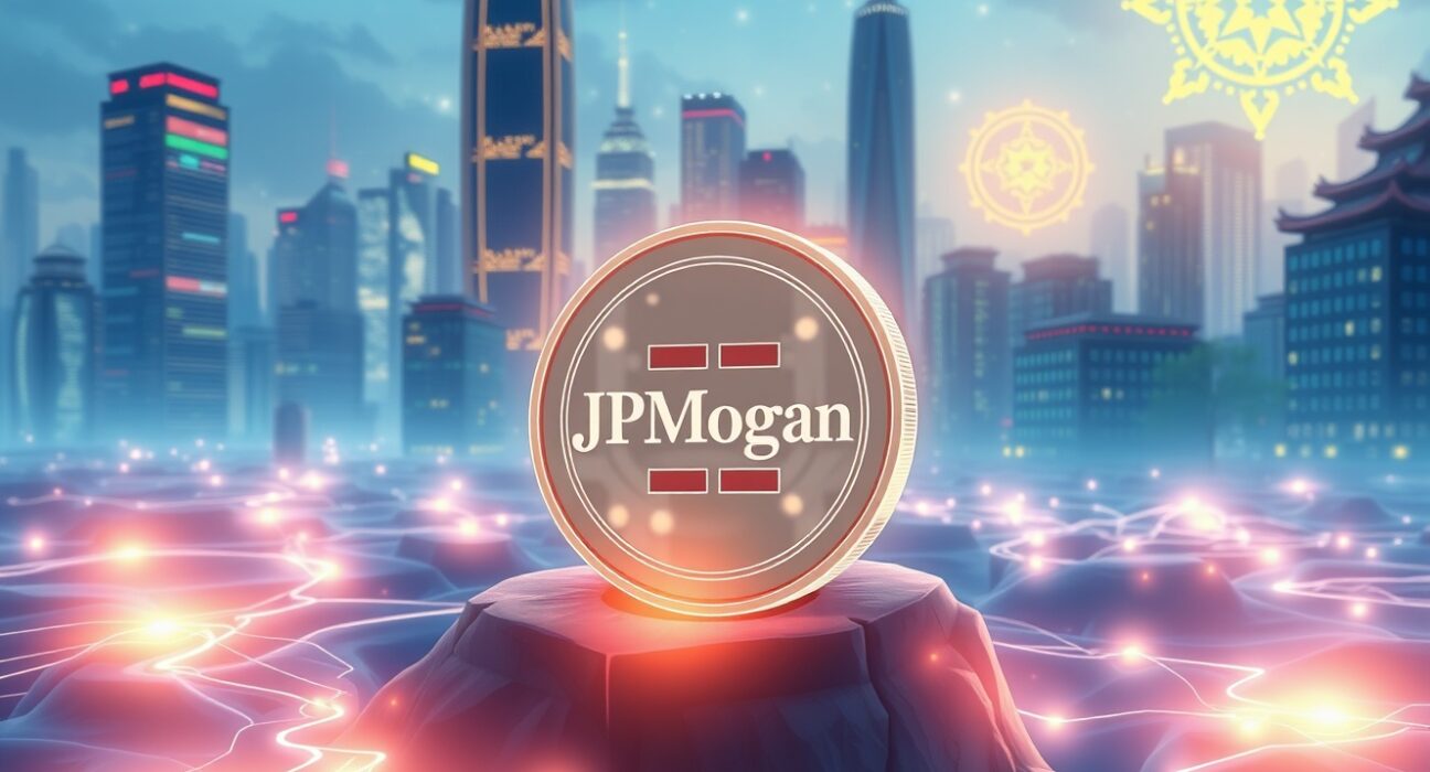 JPM Coin integration with the Canton Network for blockchain-based asset tokenization and corporate banking.