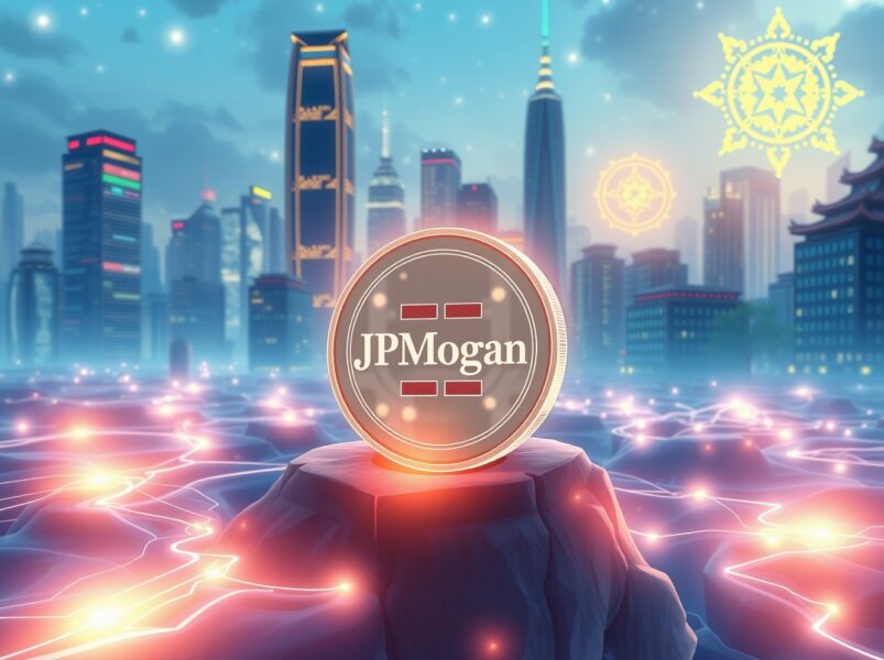 JPM Coin integration with the Canton Network for blockchain-based asset tokenization and corporate banking.