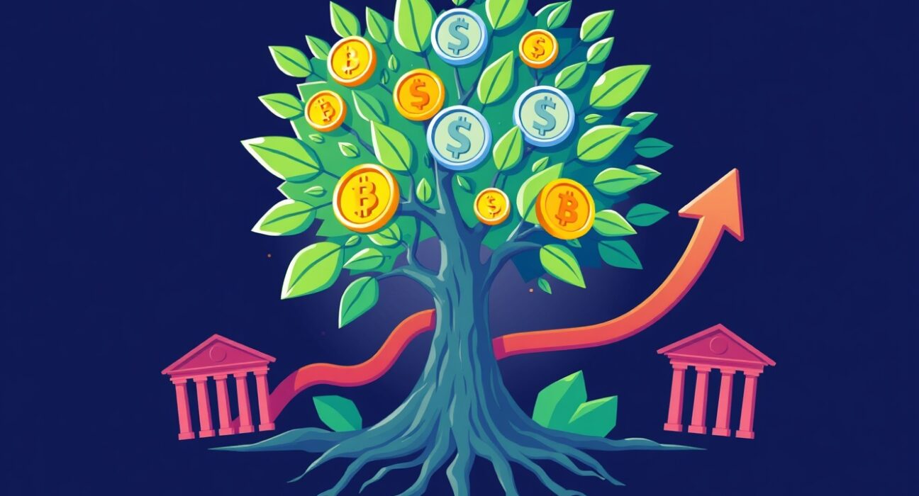 JPMorgan's Circle price target analysis showing financial growth with digital currency integration