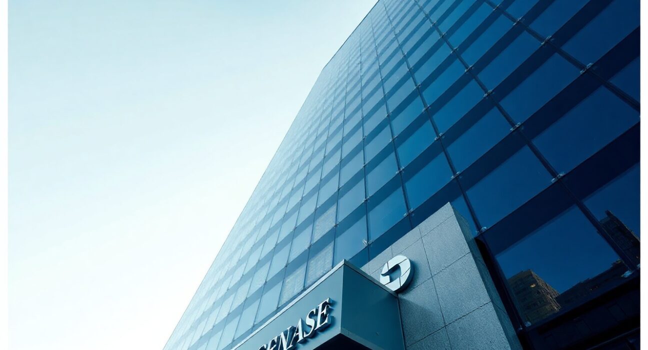 JPMorgan Chase headquarters in New York City, symbolizing institutional investment in crypto ETFs.