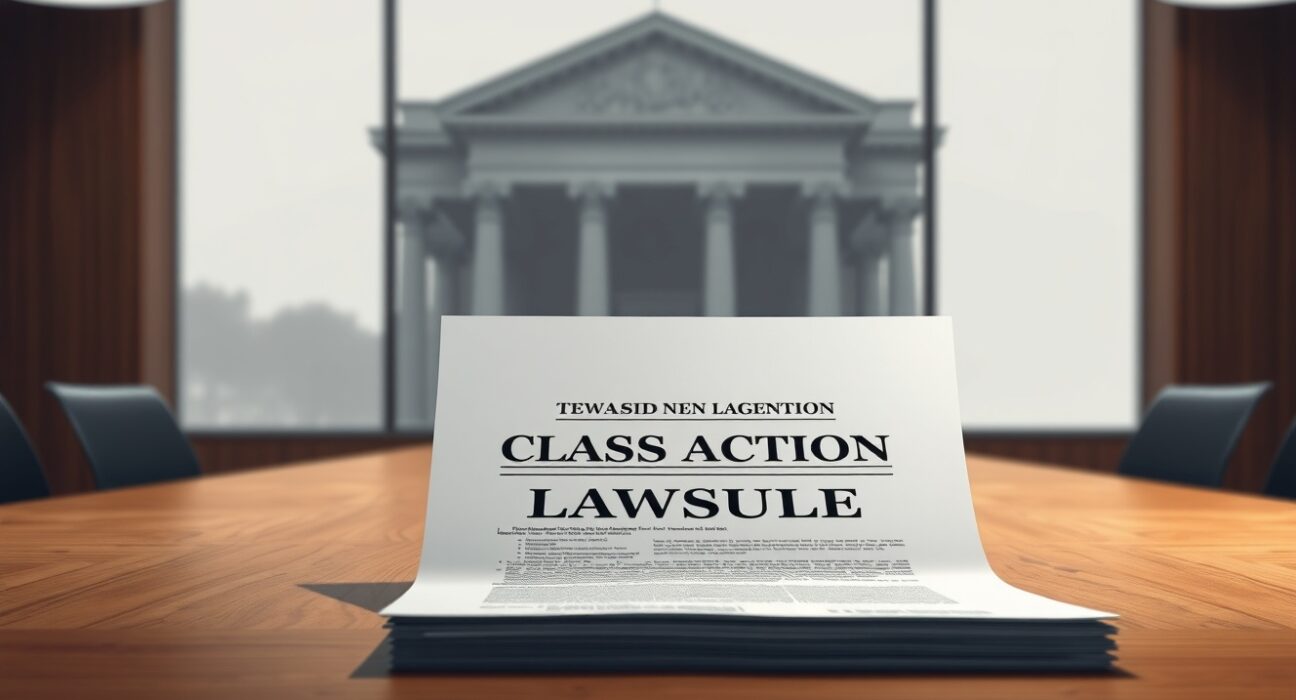 Legal document for the JPMorgan class-action lawsuit over alleged crypto scheme involvement.