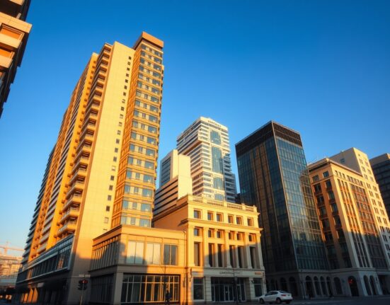 Istanbul financial district skyline on a clear day, representing Turkish economic and currency dynamics
