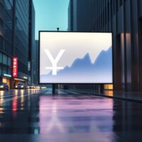 Analysis of the Japanese Yen's resilience against energy price shocks in Tokyo's financial district.