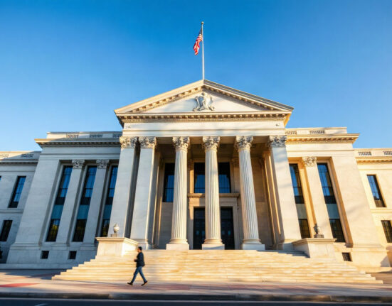 Federal Reserve building in Washington, D.C., as the July FOMC minutes are released