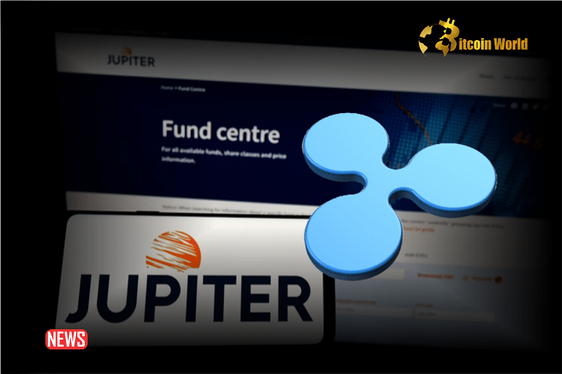 London Based Company, Jupiter Asset Management, Withdrawn Its XRP Investment! Here's Why!