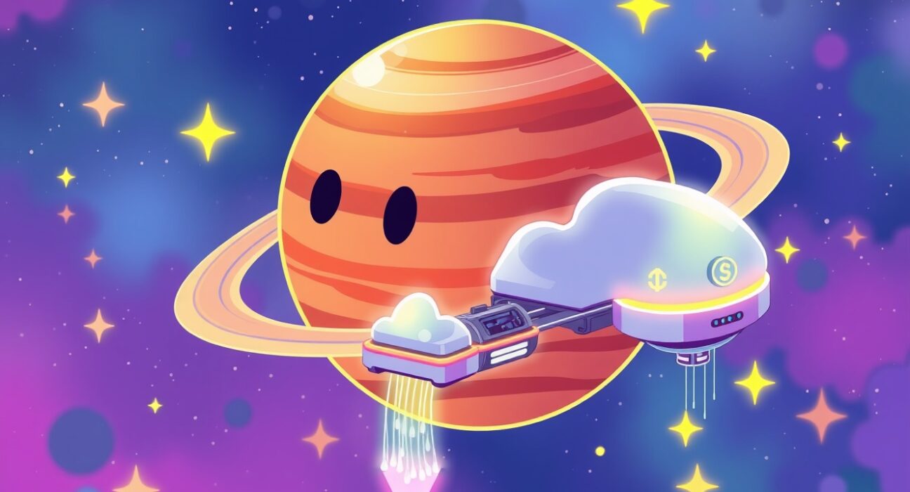 Jupiter acquires RainFi in a vibrant cartoon showing blockchain integration and DeFi expansion on Solana.