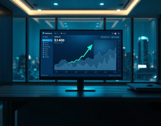 A trading terminal screen displaying a large SUSDS stablecoin transaction notification.