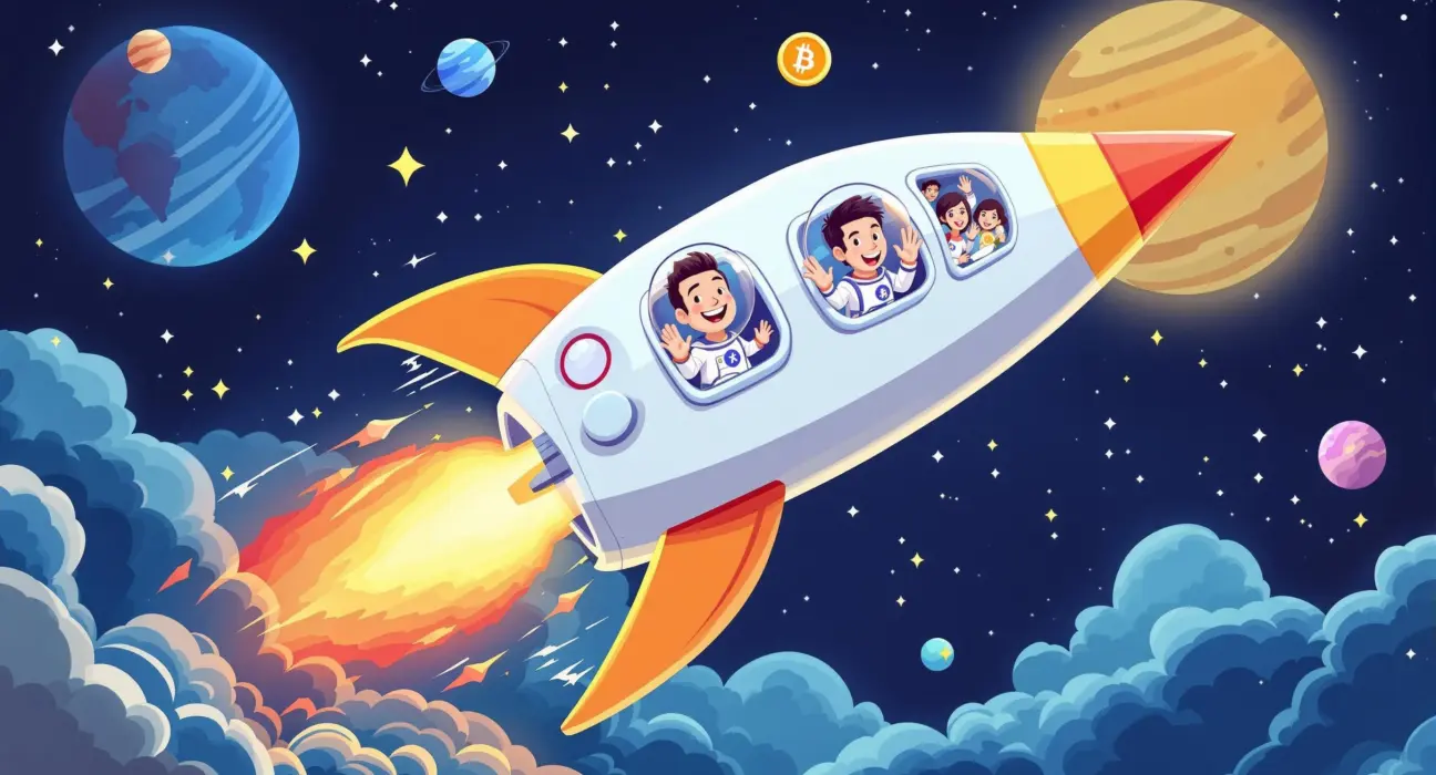 Justin Sun's Epic Leap: Tron Founder Soars to Space with Blue Origin