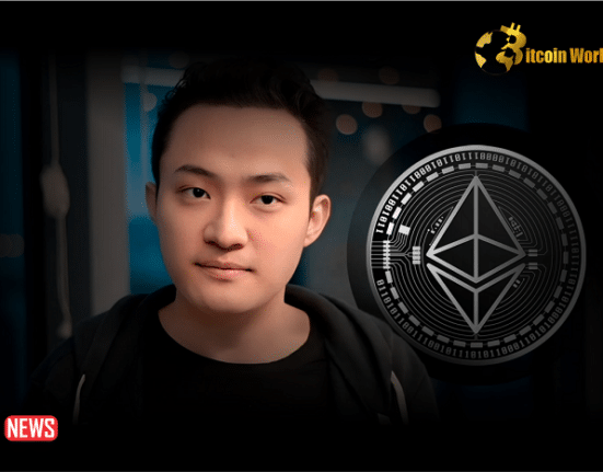 Is Justin Sun Secretly Buying Ethereum (ETH) As Wallet Suspected To Belong To Justin Sun Acquired $487M Of ETH In Two Weeks