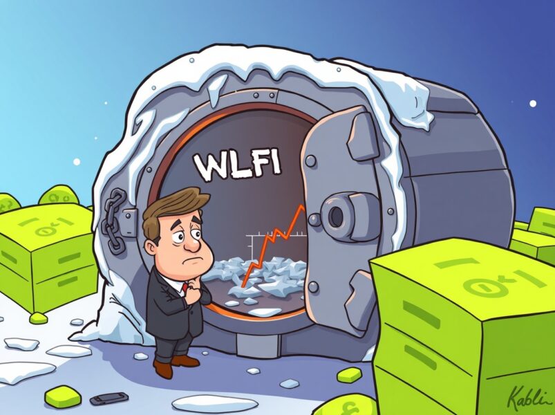 Shocking Loss: Justin Sun’s Frozen WLFI Holdings Plummet by $60 Million