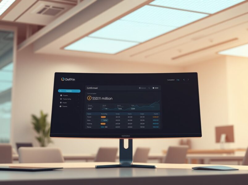 Justin Sun's major USDC deposit transaction confirmation on the Spark DeFi protocol dashboard.