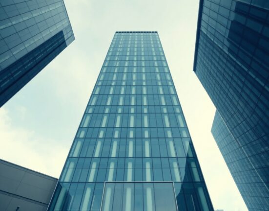 Kakao Games headquarters building exterior on a clear day