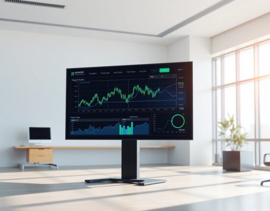 Kalshi prediction market platform interface showing data visualizations on a trading screen.