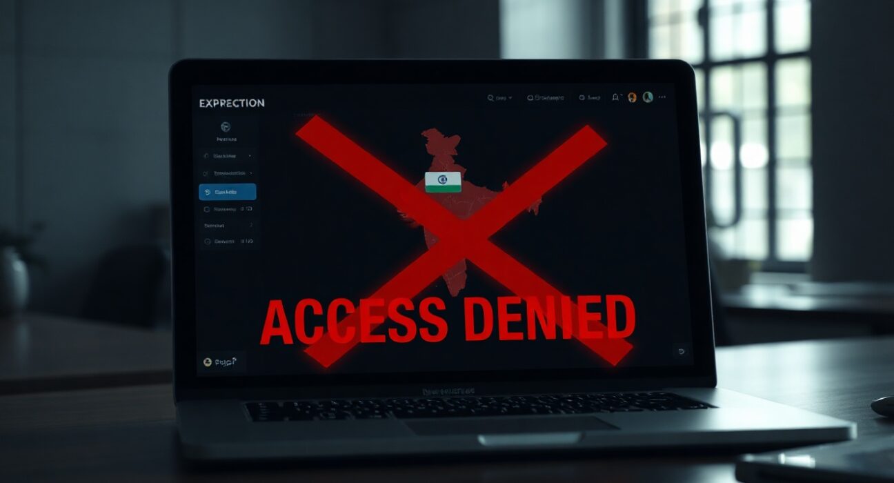 Kalshi prediction market platform showing access restriction for India