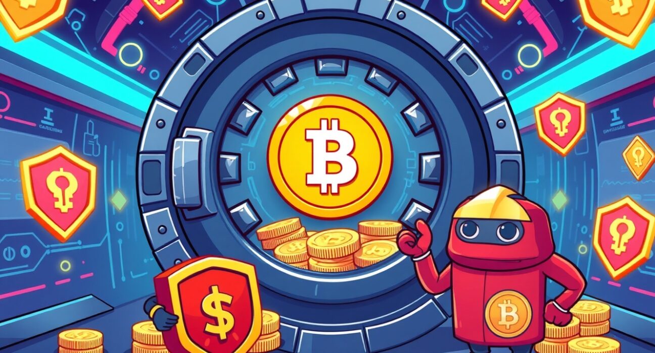 Secure Coinbase Custody protection for institutional digital assets like USDC