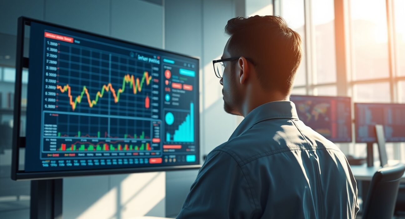 Financial analyst reviews Kalshi market data predicting Federal Reserve interest rate moves.